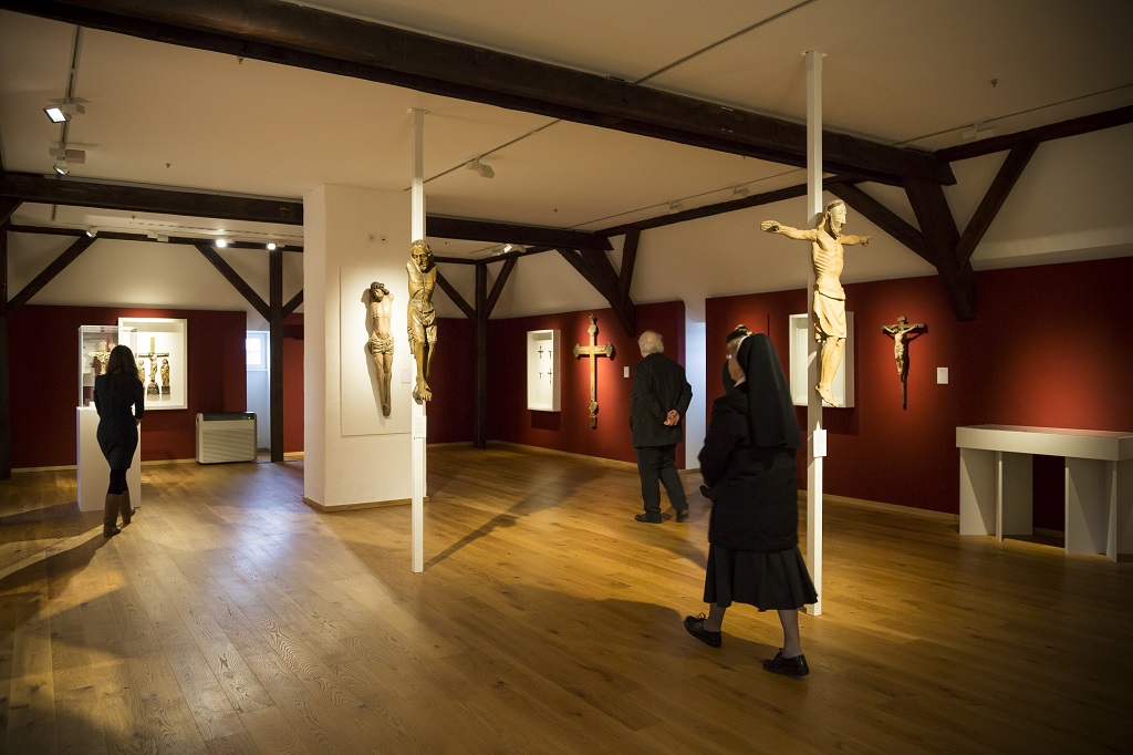 Museumsraum in der Abtei Liesborn. Museumsraum in der Abtei Liesborn.