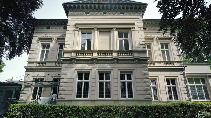 Blick auf die Fassade vom Vinzenzkolleg Lippstadt Blick auf die Fassade vom Vinzenzkolleg Lippstadt