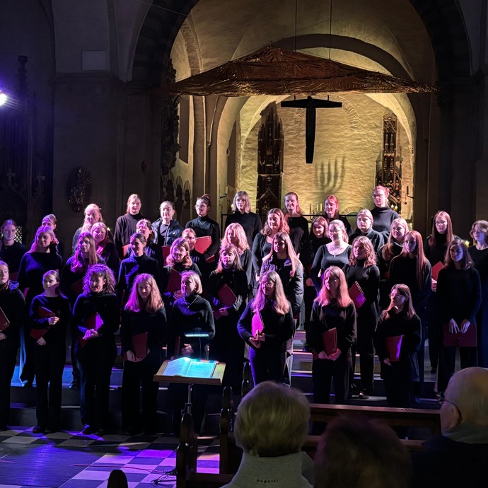 Konzert des Mädchenchors am Dom zu Münster in der Stiftskirche Freckenhorst Konzert des Mädchenchors am Dom zu Münster in der Stiftskirche Freckenhorst (vergrößerte Bildansicht wird geöffnet)